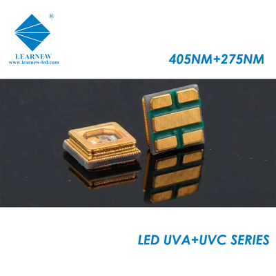 UVC UVA-Reihe 0.5w 265-285nm 395-405nm 3535 PFEILER SMD Chip QUARZ-GLAS-LINSE